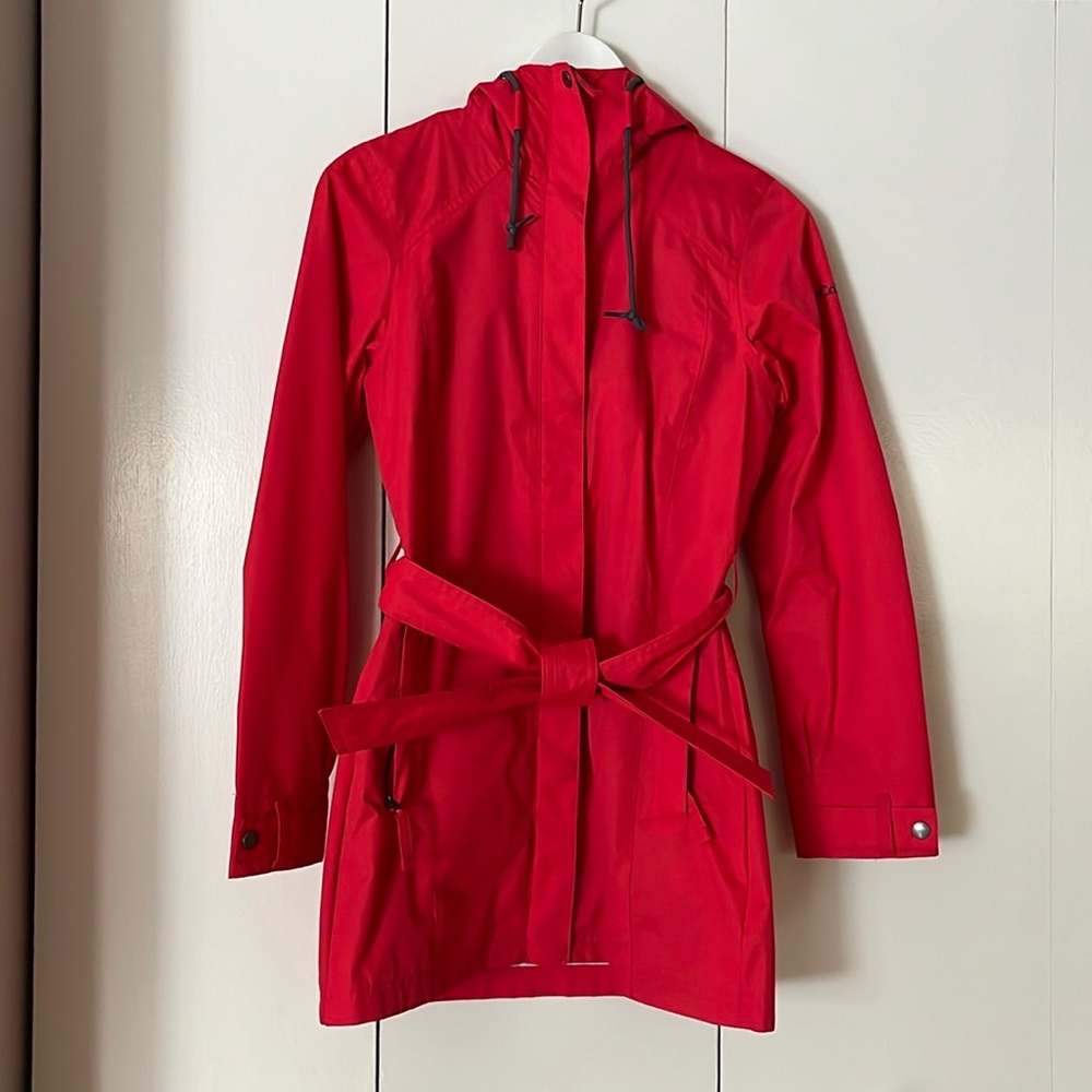 Columbia Waterproof Trench Rain Jacket